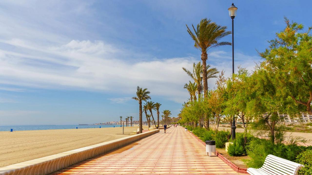 Expoholidays - Apartamentos En Primera Linea Aguadulce  Bagian luar foto